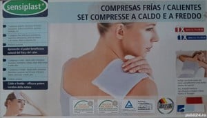 Comprese Sensiplast cu gel cald rece - ameliorare dureri