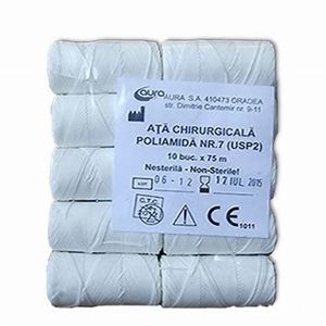 Ata chirurgicala groasa nesterila pentru animale,15 lei bobina de 100m - imagine 2 Ata chirurgicala groasa nesterila pentru animale,15 lei bobina de 100m - imagine 2