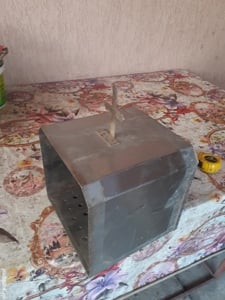 Vand suport luminari inox - imagine 2