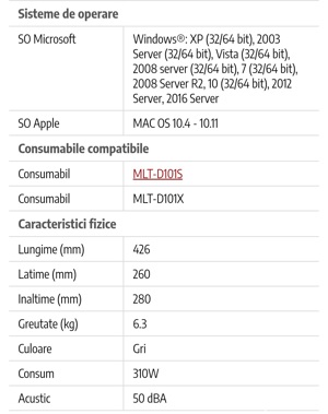 Multifuncțională Laser Samsung cu Fax - imagine 3