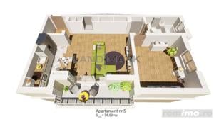 COMISION 0% Apartament 2 camere mobilat si utilat, Dumbravita -Ikea - imagine 13