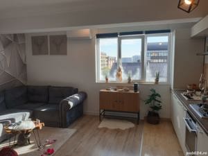 Apartament 3 camere, mobilat si utilat lux, et.3 4, bloc 2019, Straulesti - imagine 3