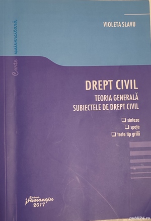 Drept civil-Teoria persoanelor. Drept civil-Subiectele de drept civil - imagine 3