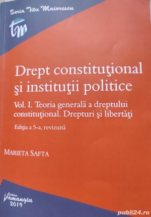 Drept constitutional si institutii politice. Vol. 1 si Vol. 2 - imagine 3