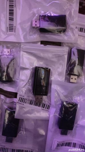 Placă De Sunet Virtuală Pe 7.1 Canale Externă USB 2.0 Audio Mic Adaptor Difuzor Microfon Stereo Jack - imagine 3