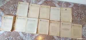 22 Buletine Oficiale Ministerului Invățământ. Rep.Soc Rom.vechi 70 ani