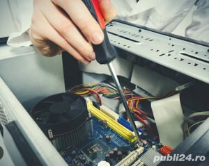 Servicii IT reparații laptop PC instalare sisteme operare recuperare date routere rețele imprimante