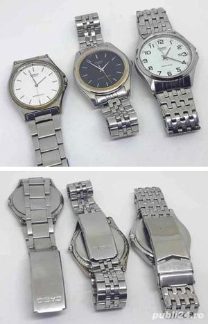 3 ceasuri CASIO, second hand, păstrate bine, funcționale - imagine 3