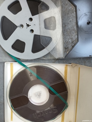 Benzi magnetofon 18cm  Shamrock  ,Philips ,Scotch,Basf si Agfa 
