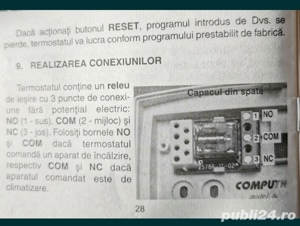 Termostat de cameră programabil cu fir COMPUTHERM Q7 - imagine 6