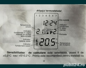 Termostat de cameră programabil cu fir COMPUTHERM Q7 - imagine 5