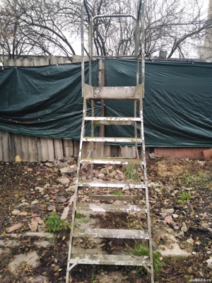 Scară(schelă) din Aluminiu pentru vopsitorie auto - imagine 2