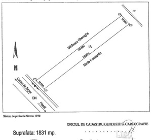 Vand 1800 mp teren intravilan Com. Bascov-Schiau ARGES, la 4 km de Pitesti cu acces direct din DN 7C - imagine 3