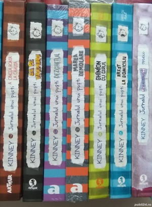 Colecția 'Jurnalul unui puști'. 7 volume cartonate  - imagine 2