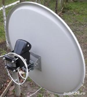 Antena Satelit cu LNB 90cm din aluminiu.