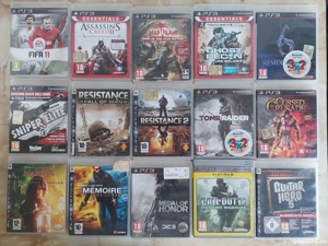 [PS3] Vând pachet 21 jocuri originale pentru PlayStation 3   poze reale