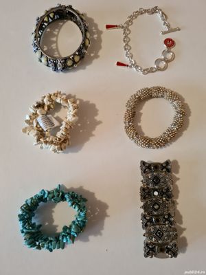Lot 6buc. Brățări diverse Italia 