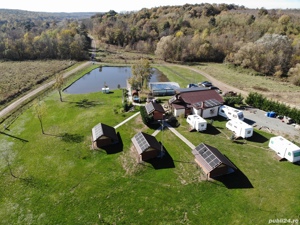 Locatie cu balta de pescuit si cabanute din lemn de vanzare , la 40 km de Timisoara - imagine 6