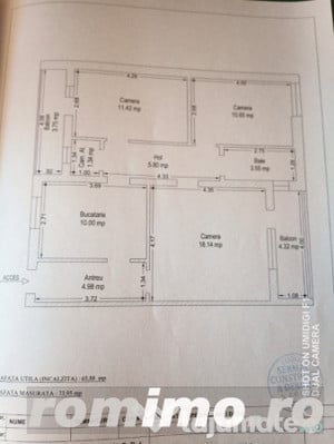 Apartament 3 camere Complex Studentesc - imagine 10