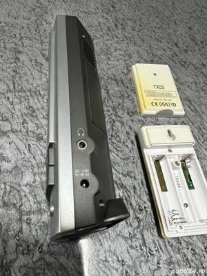 Statie meteo termometru digital cu radio si ceas - imagine 4