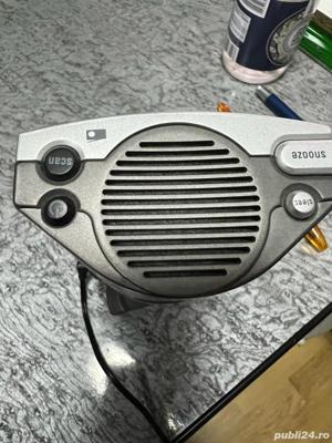 Statie meteo termometru digital cu radio si ceas - imagine 3