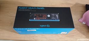 VAND APROAPE NOU Logitech Flight Yoke + Throttle Quadrant + Multi Panel - imagine 6