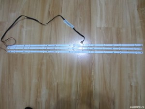Set barete LED GJ-2K18-D3X3-430-D309-PHP pt Philips 43PFT5503 43PFS5503-ieftine