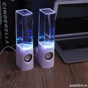  Boxe-Apa dansatoare cu 4 efecte de lumina diferita, 2 x 3 W, Nou! - imagine 5