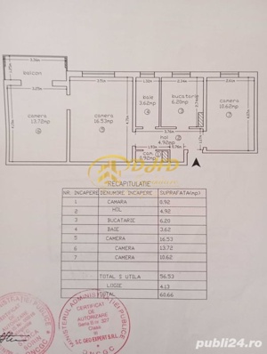    Ap. 3 Cam , Tudor Vladimirescu, Etaj intermediar    - imagine 8