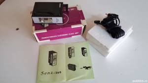 Blitz aparat foto SENZ JAPAN + disc vinil Johann Sebastian Bach 