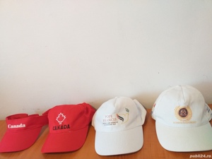 4 Sapca,2 rosii sigla Canada;-Şapcă Colecţie Papa Francis 2019