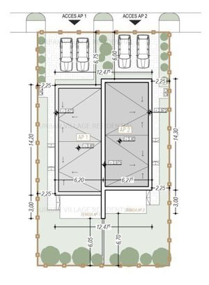 Duplexuri Moderne *Urban Village* Mosnita Noua, str Birda - imagine 10