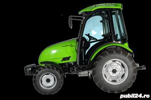 Tractor cu cabină Tuber 50 Cp cu motor Lombardini - imagine 2