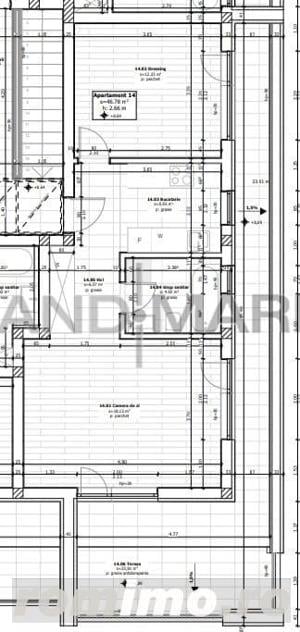 COMISION 0% Apartament boc nou cu 2 camere, cu gradina in Ciarda Rosie - imagine 2