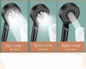 Cap ( Para) de Dus . 5 Moduri Masaj .Potriveste la Furtun Universal - imagine 4