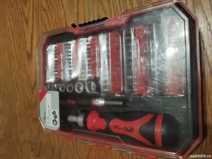 Trusa biți + chei + șurubelnițe 