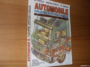 Automobile. Cunoastere, intretinere si reparare  ( format mai mare, 440 pag, cu figuri )