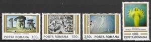 Romania 1982 - Reproduceri de arta - Sabin Balasa, serie nestampilat, MNH, LP 1059