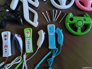 Wii Controller HDMI to WII Motion Plus volan nunchuck Zapper Wii Mote senzor bar accesorii wii - imagine 7