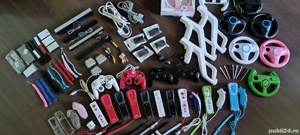 Wii Controller HDMI to WII Motion Plus volan nunchuck Zapper Wii Mote senzor bar accesorii wii - imagine 10