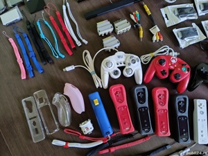 Wii Controller HDMI to WII Motion Plus volan nunchuck Zapper Wii Mote senzor bar accesorii wii - imagine 8