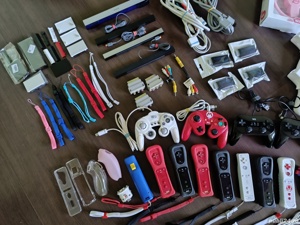 Wii Controller HDMI to WII Motion Plus volan nunchuck Zapper Wii Mote - imagine 5