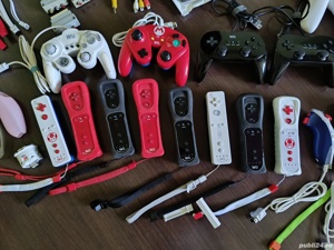 Wii Controller HDMI to WII Motion Plus volan nunchuck Zapper Wii Mote senzor bar accesorii wii - imagine 4