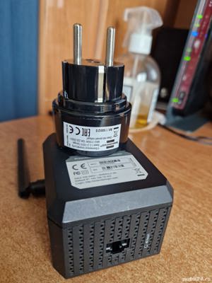 Prescitech ac1200 Dual Band WiFi Range Extender X12 + adaptor UE - imagine 3