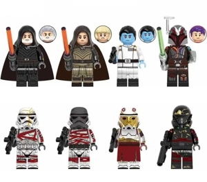 Set 8 Minifigurine tip Lego Star Wars cu Baylan Skoll si Shin Hati