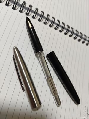 Stilou chinezesc clasic cu pompa Hero Iridium Tipped Nib 329 sageata - imagine 6