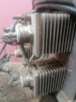 Vând 4 diode redresoare de mare putere D355 N 1200 BT 125 cu radiator aluminiu  - imagine 2