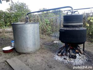 Vând cazan cupru capacitate 200 l cu răcitor de 2000 l pentru fabricat țuică  - imagine 3