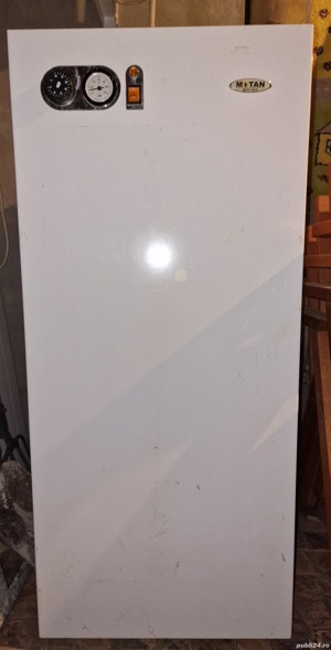 Vând pachet centrală termică Motan Start BT + Boiler MOTAN BA120L - Perfect funcționale- 2200 lei - imagine 2