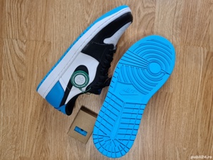 Nike Air Jordan 1 Retro Low OG Dark Powder Blue-Black - imagine 2
